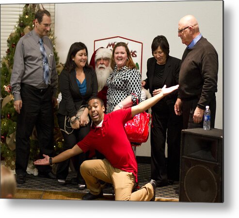  Metal Print featuring the photograph Holiday Party #98 by Nathan Rupert