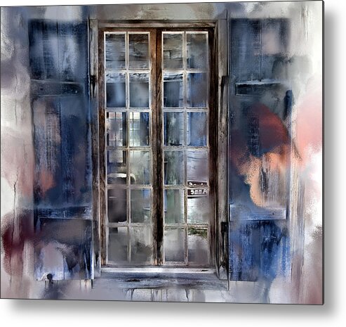 Evie Metal Print featuring the photograph A Window into the Past by Evie Carrier
