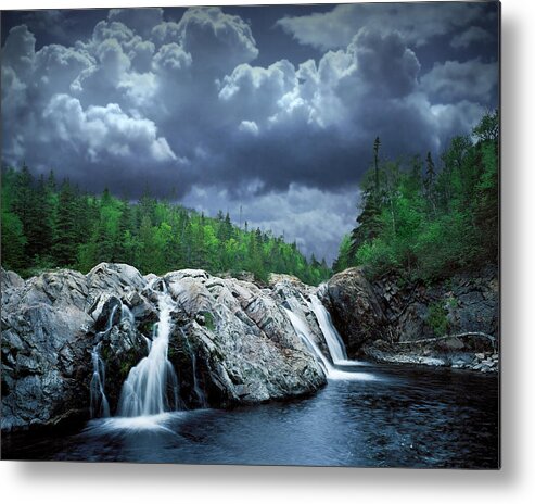 Art Metal Print featuring the photograph Aguasabon River Mouth by Randall Nyhof