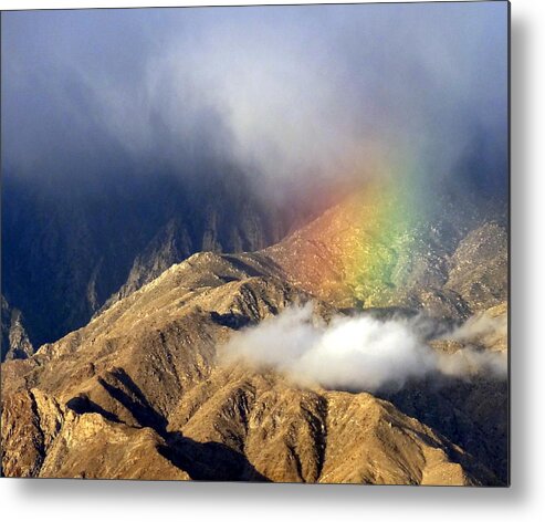 Angel On The Mountain Metal Print featuring the photograph Angel on the Mountain by Patrick Morgan
