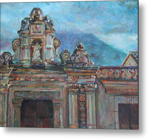 Antigua Metal Print featuring the painting Antigua by Emily Olson