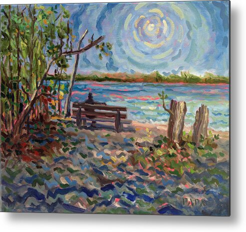 Gumbo Limbo Metal Print featuring the painting At Gumbo_Limbo in Boca Raton by Ralph Papa