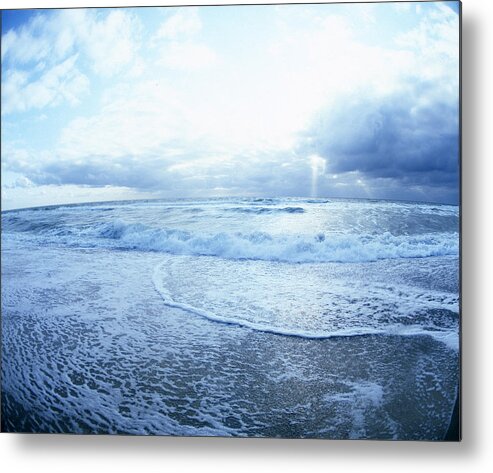 Denmark Metal Print featuring the photograph Atlantic on the Rise by Jan W Faul