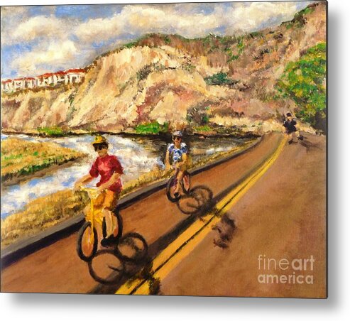 California Metal Print featuring the painting Back Bay Quick Draw by Randy Sprout