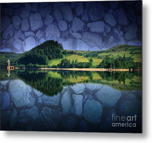 Digital Metal Print featuring the photograph Below The Surface by Edmund Nagele FRPS