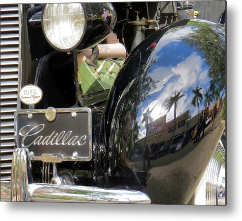 Art Metal Print featuring the photograph Cadillac by Dart Humeston