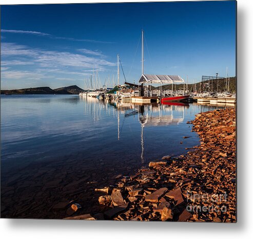 Water Metal Print featuring the photograph Carter Lake by Steven Reed