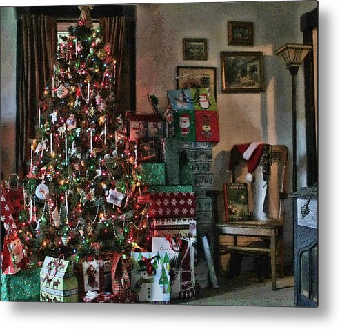 Christmas Metal Print featuring the photograph Christmas by Denise Romano