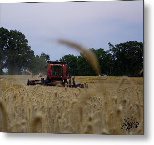 Ag Metal Print featuring the photograph Coming At You by David Zarecor