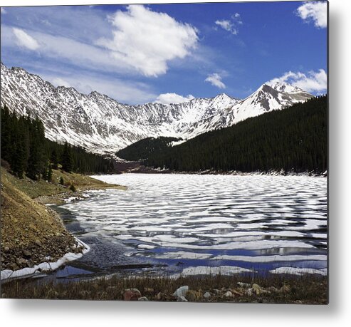 Continental Divide Metal Print featuring the photograph Continental Divide by Carl Sheffer