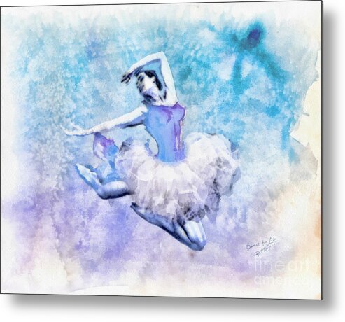 Dancer Metal Print featuring the painting Dancer by Mo T