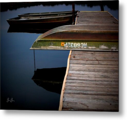 Dock Metal Print featuring the photograph Day Of Rest by Geri Glavis