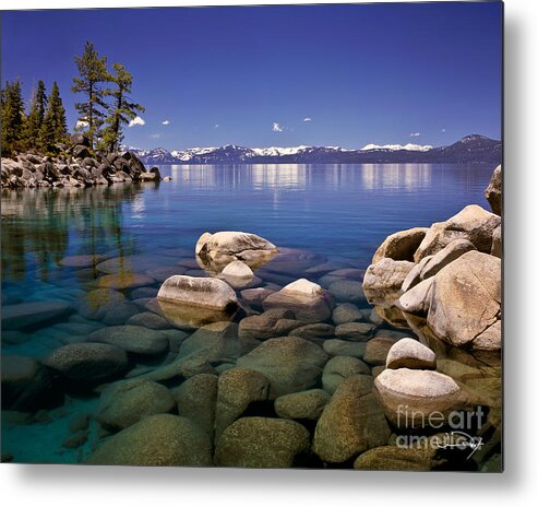 Lake Tahoe Metal Print featuring the photograph Deep Looks by Vance Fox