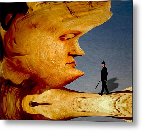 Surrealism Metal Print featuring the photograph Dreamscape by Jim Painter
