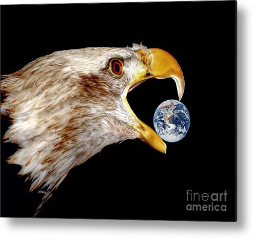 Earth Shattering Influence Metal Print featuring the photograph Earth Shattering Influence by Patrick Witz