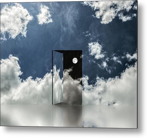 Creative Edit Metal Print featuring the photograph Event Horizon by Dave Quince