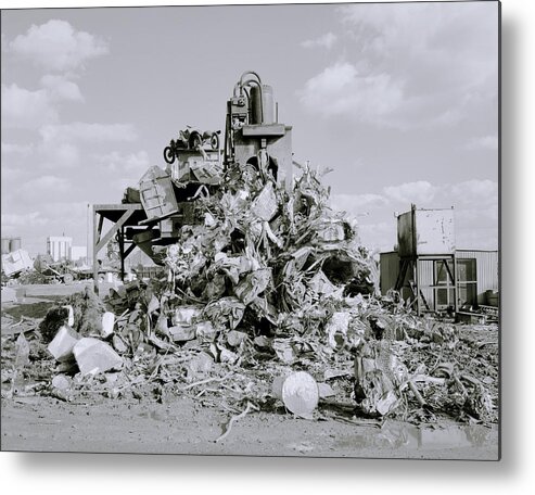 Art Metal Print featuring the photograph Art Of Garbage by Shaun Higson