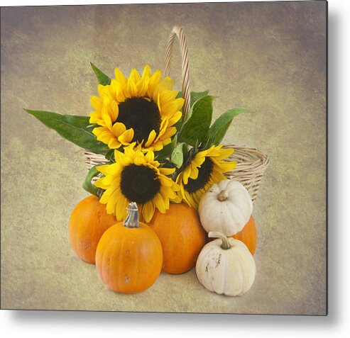Still Life Metal Print featuring the photograph Give Thanks by Cathy Kovarik