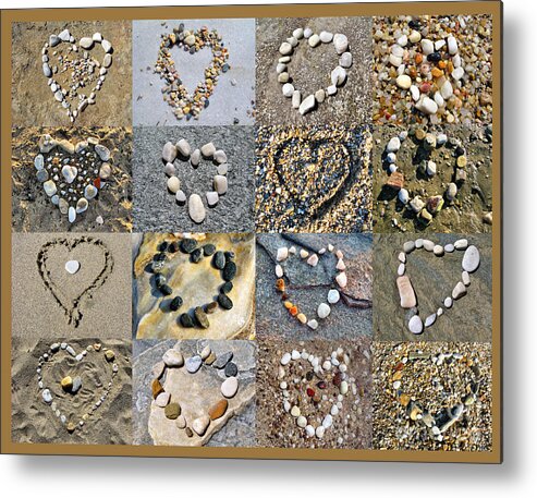 Hearts Metal Print featuring the photograph Heart Of Hearts by Daliana Pacuraru