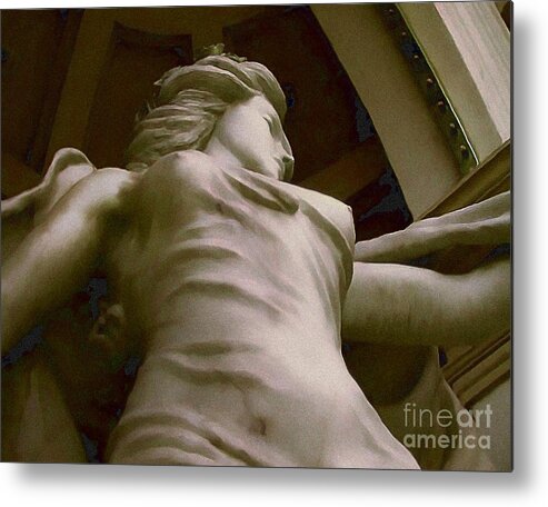 Cultural Artifacts Metal Print featuring the photograph Her body by Danuta Bennett