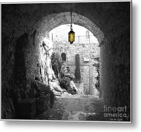 Into The Light Metal Print featuring the photograph Into The Light 2 by Victoria Harrington