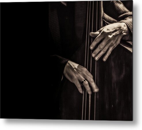 People Metal Print featuring the photograph Jazz Musician by Instants