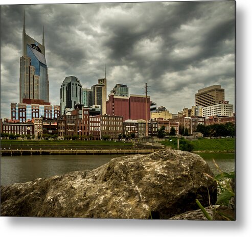 Cumberland Metal Print featuring the photograph Nashville Tennessee by Ron Pate