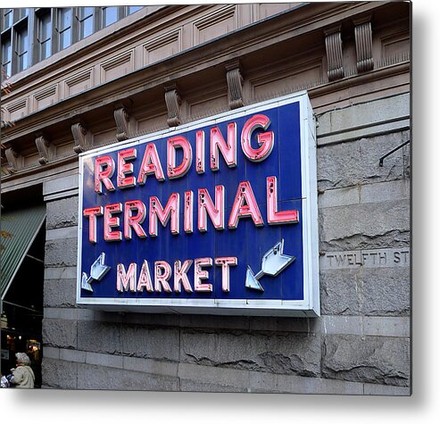 Philadelphia Metal Print featuring the photograph Philadelphia - Reading Terminal Market by Richard Reeve