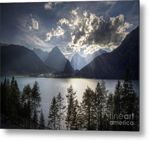 Austria Metal Print featuring the photograph Reach For The Light by Edmund Nagele FRPS