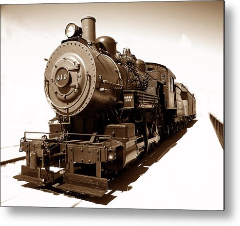 Train Metal Print featuring the photograph Riding the 410 by Raymond Earley