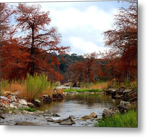 Texas Rivers Metal Print featuring the photograph River Tranqulity by David Norman