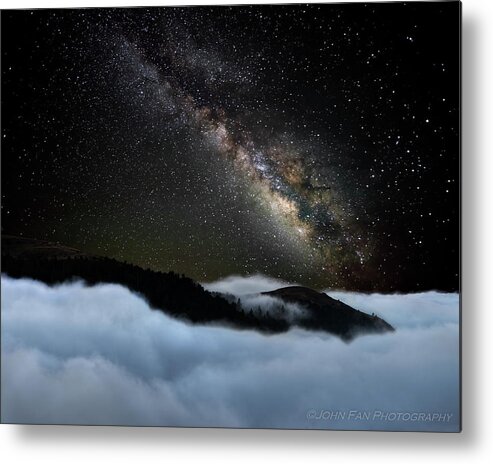 Sky Metal Print featuring the photograph Rivers In The Sky by John Fan