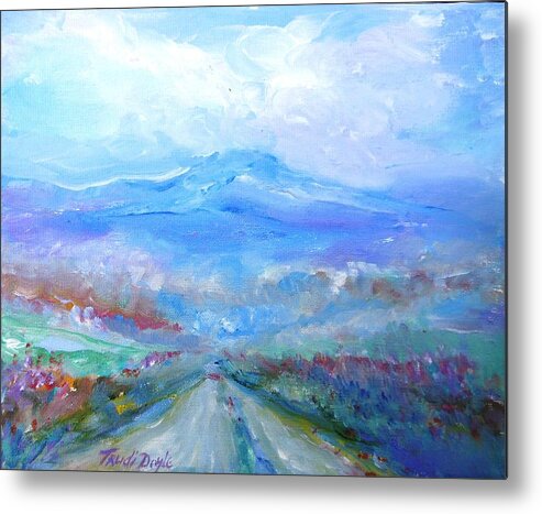 Season Of Mists Metal Print featuring the painting Season of Mists  by Trudi Doyle