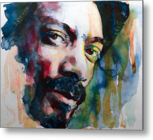 Snoop Dogg Metal Print featuring the painting Snoop Dogg by Laur Iduc