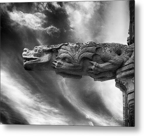 Storm Metal Print featuring the photograph Storm Dragon by Diana Haronis