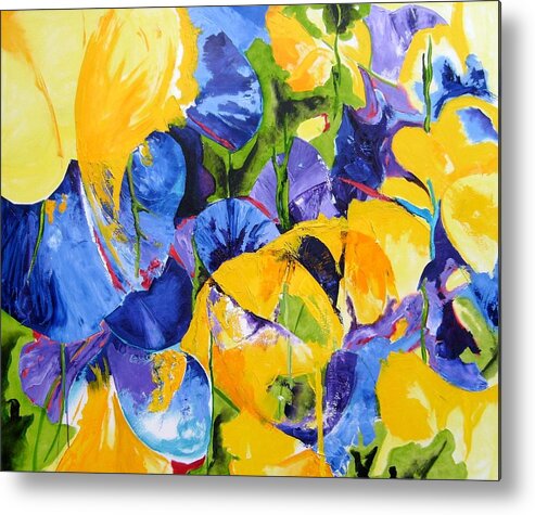 Flowers Metal Print featuring the painting Summer by Georg Douglas