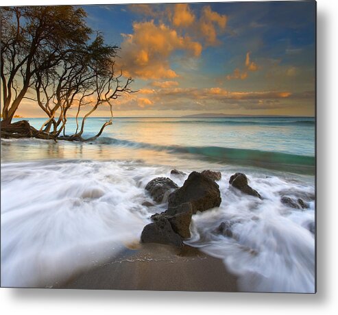 Sunset Metal Print featuring the photograph Sunset in Paradise by Michael Dawson