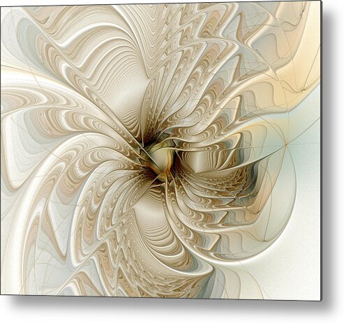 Digital Art Metal Print featuring the digital art Sweet Dream by Amanda Moore