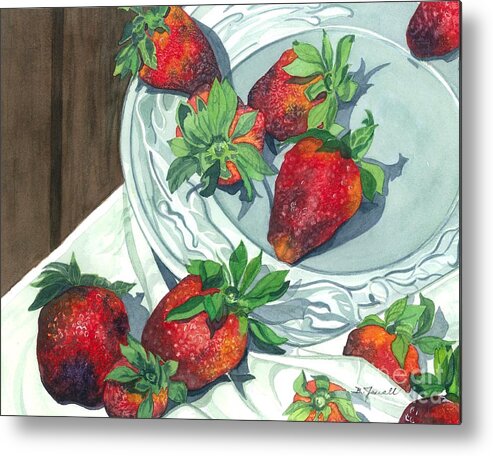 Fruit Metal Print featuring the painting Sweet Treats by Barbara Jewell