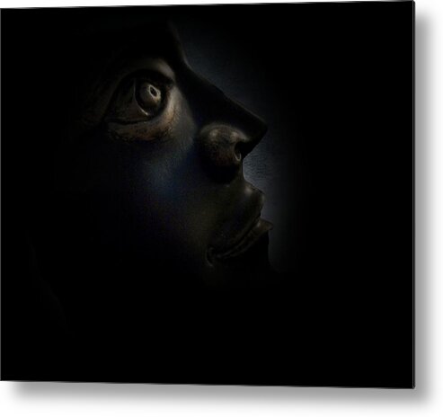 Man Metal Print featuring the photograph The Darkest Hour by David Dehner
