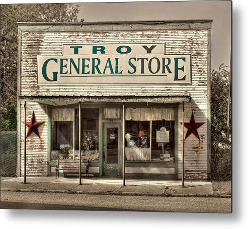 Architecture Metal Print featuring the photograph The General Store by David and Carol Kelly