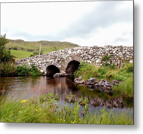 John Wayne Metal Print featuring the photograph The Quiet Man Bridge by Norma Brock