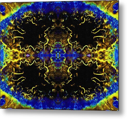 Soulmates Metal Print featuring the digital art The Soulmates by Wolfgang Schweizer