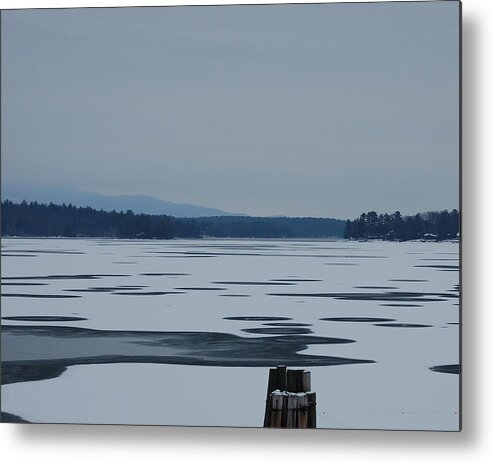 Winnipesaukee Metal Print featuring the photograph Weirs Beach NH Almost by Mim White