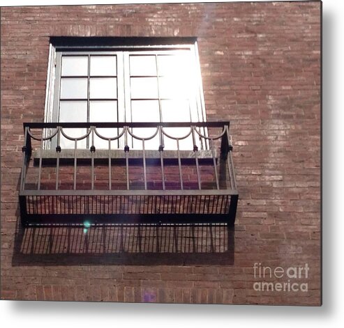 Brickfront Metal Print featuring the photograph Window by Deena Withycombe