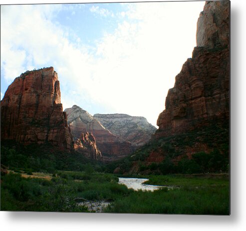 Zion National Park Metal Print featuring the photograph Zion by Jon Emery