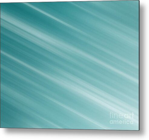 Blue Metal Print featuring the photograph Blue background #1 by Blink Images