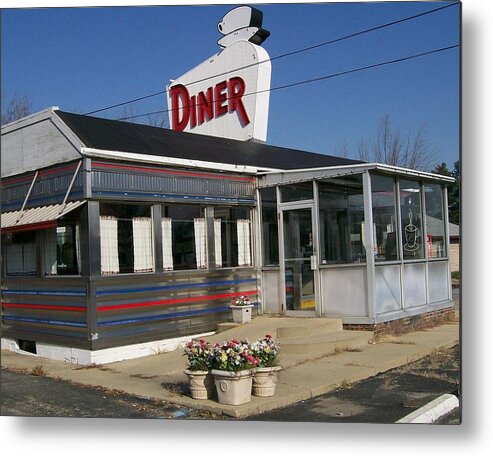 Diner Metal Print featuring the photograph The Diner #1 by Stephen King