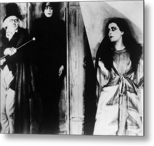 1919 Metal Print featuring the photograph The Cabinet Of Dr.caligari #2 by Granger