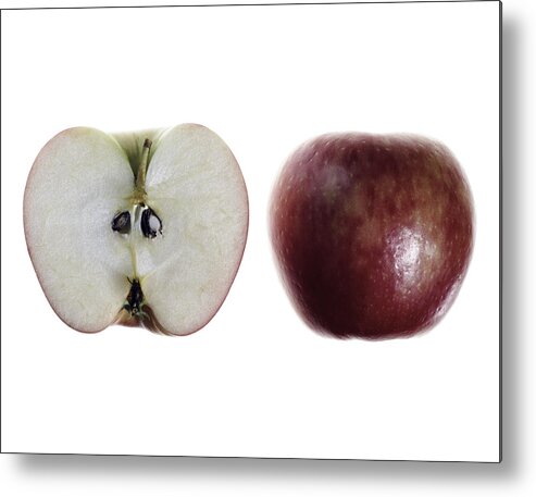 Fruit Metal Print featuring the photograph Apple by Nathaniel Kolby